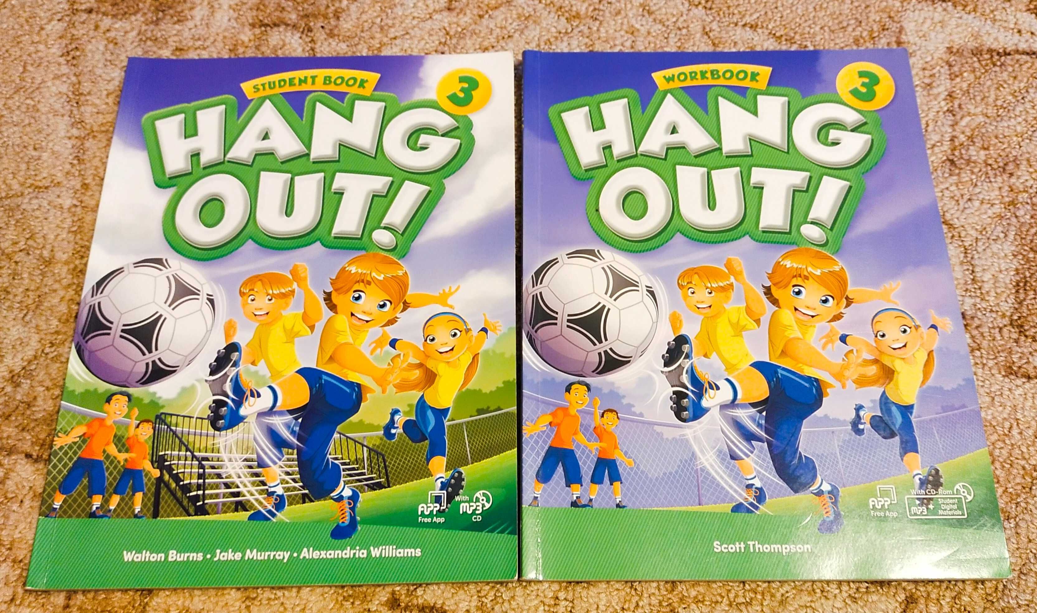 Książka Angielski Hang out 3 podręcznik i ćwiczenia