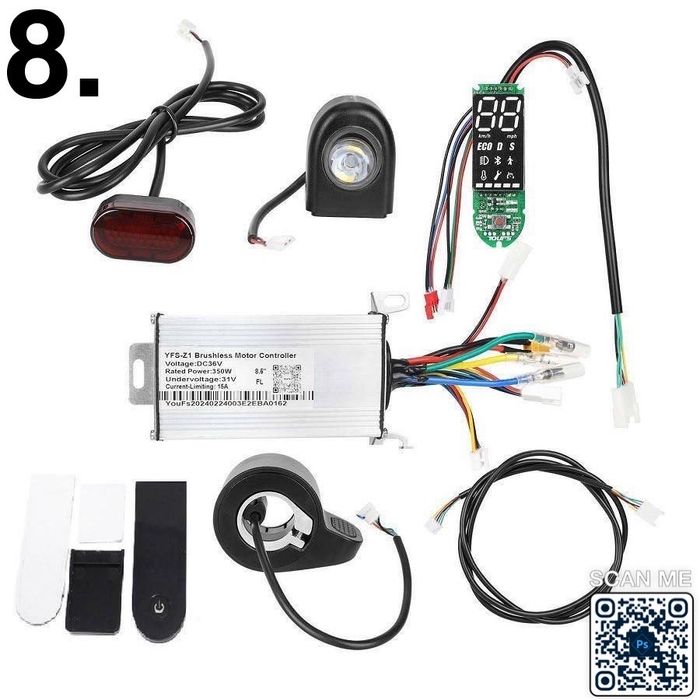 ЦІНИ В ОПИСІ ! Комплекти контролерів електросамока/електровелосипеда