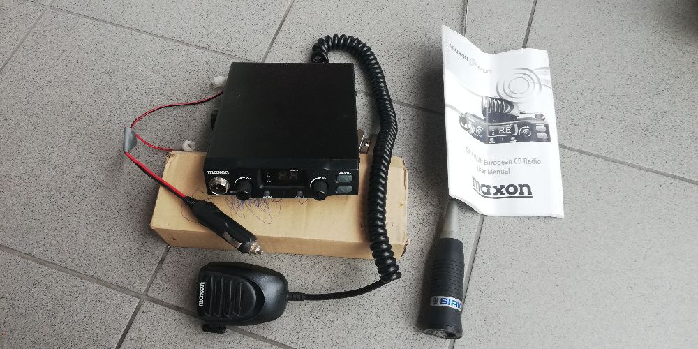 CB RADIO MAXON CM10 + antena SIRIO 105 cm Kraków