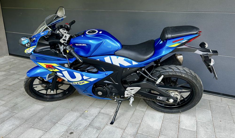 Suzuki GSXR 125 rocznik 2022 przebieg 3755km kat. A / B