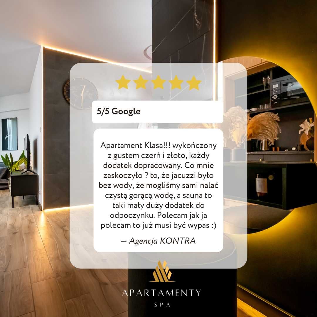 Romantyczny Ekskluzywny Apartament z własną sauną i jacuzzi