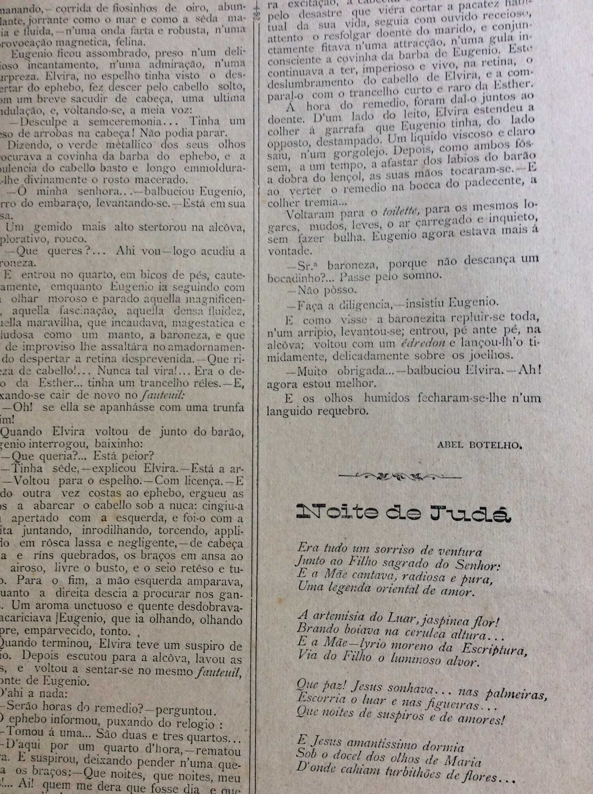 A Alvorada, Revista mensal litterár e scientífica, n.º3 de 1891. Rara
