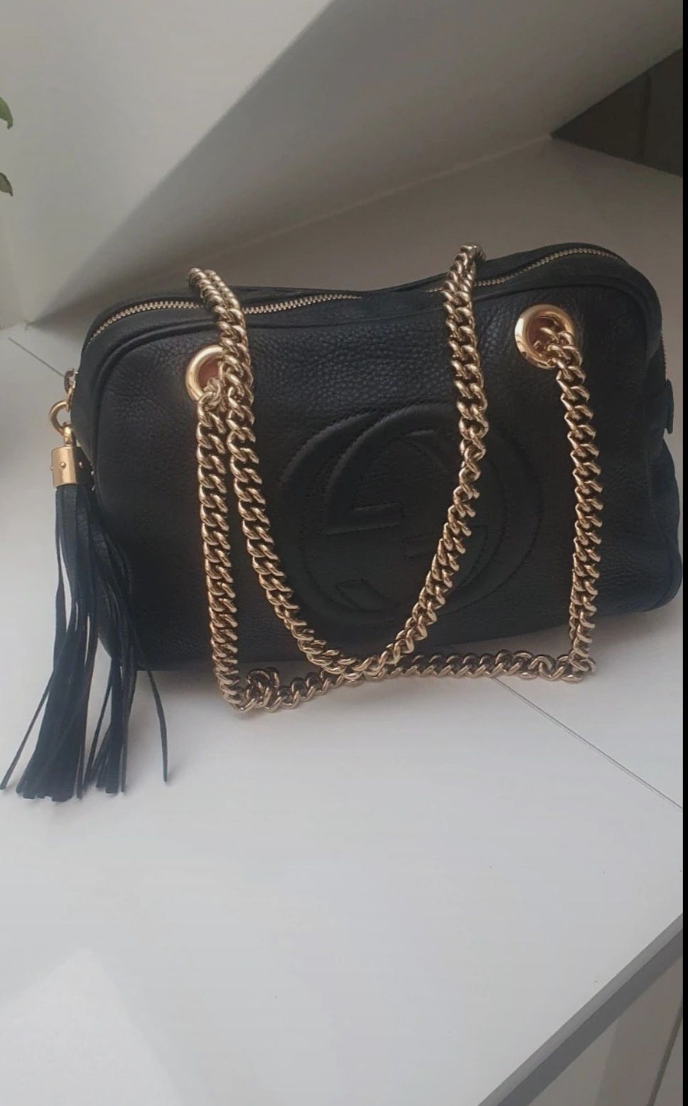 Torebka Gucci soho medium cellularius double chain