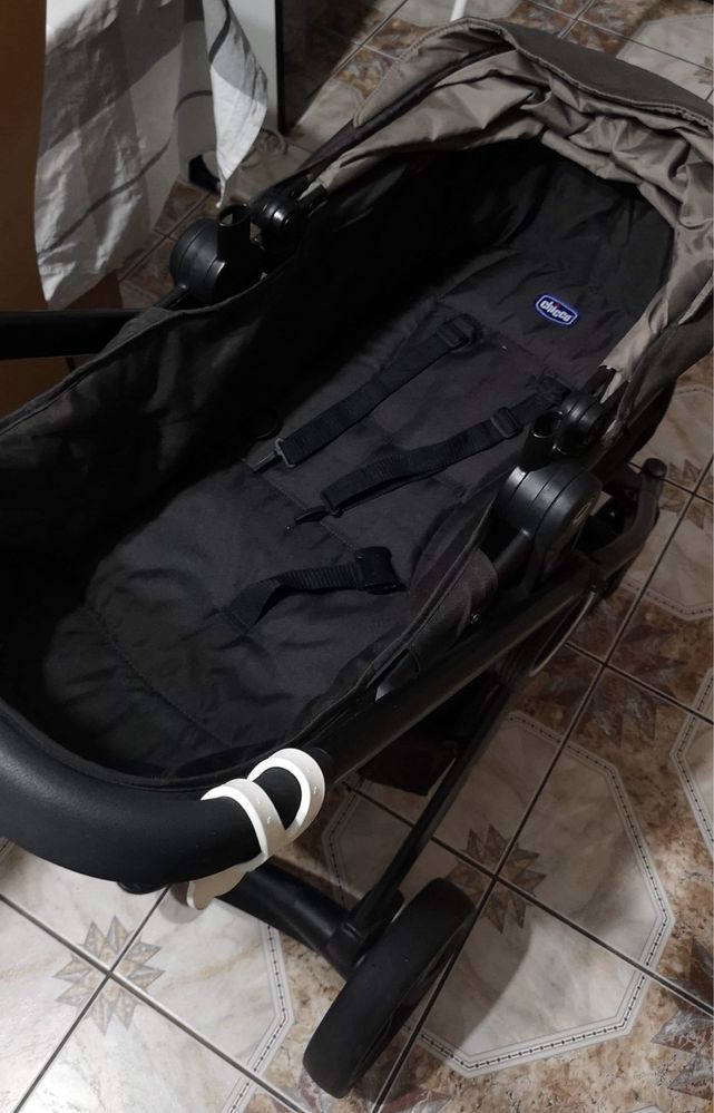 Wózek gondola/spacerówka 2w1 Chicco Urban + Fotelik Maxi Cosi