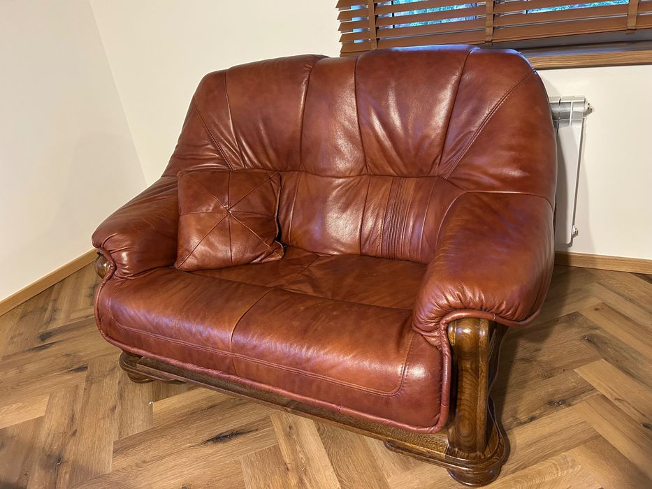 Wypoczynek skórzany