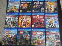 Gry ps 4 Lego it takes two Minecraft Spiderman Ratchet overcooked