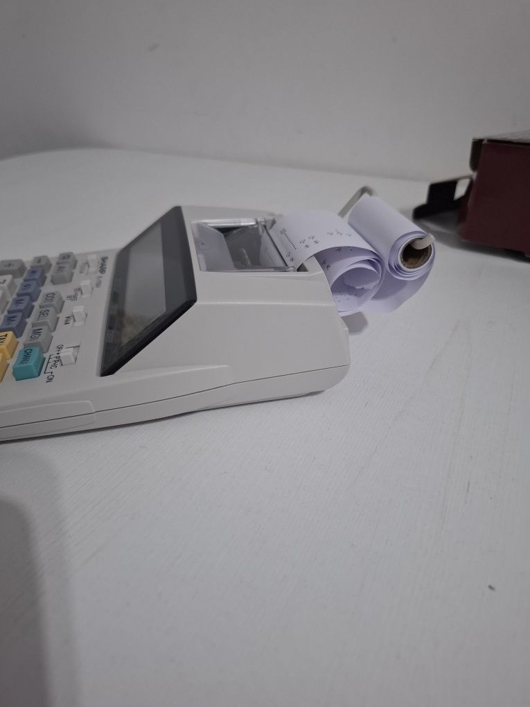 Sharp SH-EL1750V kalkulator drukowania