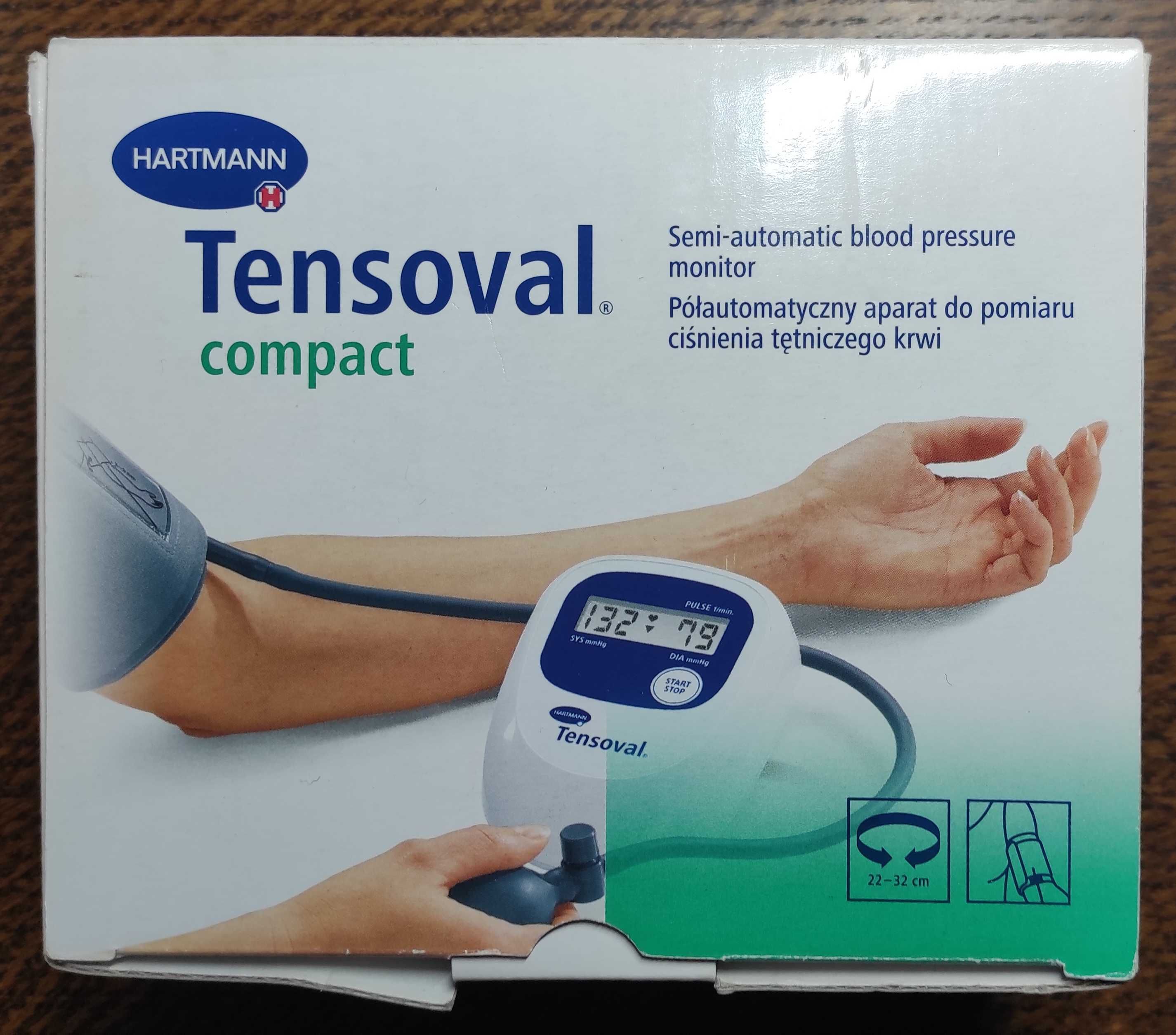 Hartmann Tensoval Compact ciśnieniomierz. Aparat sprawny, brak pompki.