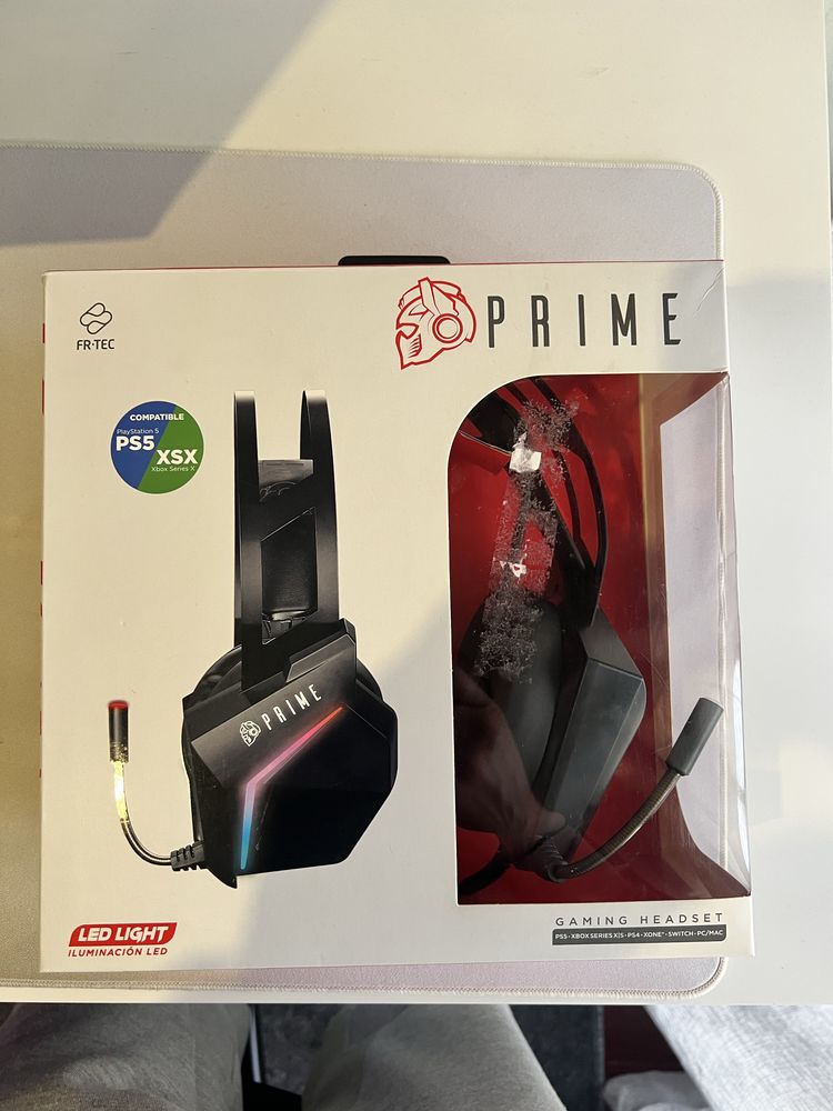 Auscultadores Gaming heatset Prime