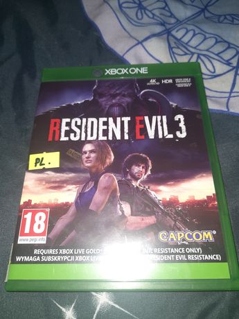 Resident evil 3 gra Xbox one / series X PL
