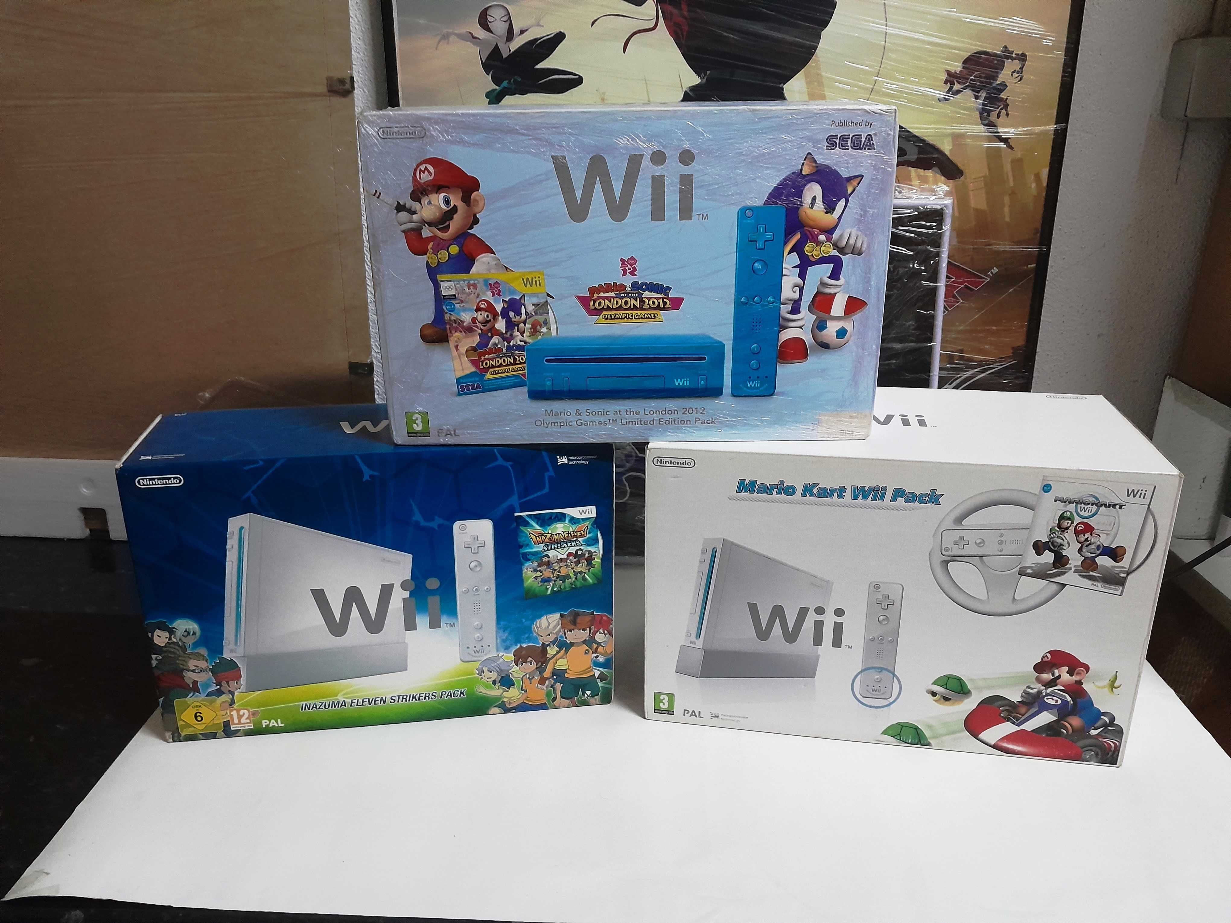 Consolas Nintendo Wii – Edições Especiais Completas