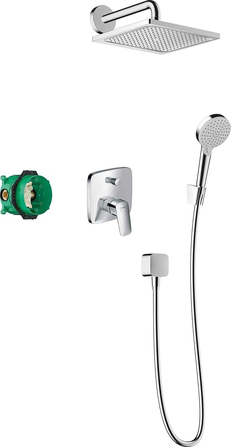 душовий набір hansgrohe Crometta E 240 прихованого монтажу (7 в 1)