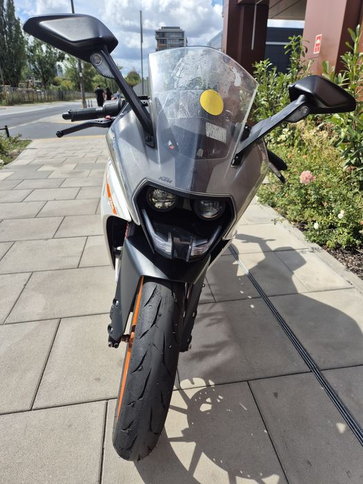 KTM rc390 salon PL na tor i na drogę, po motocyklistce :)