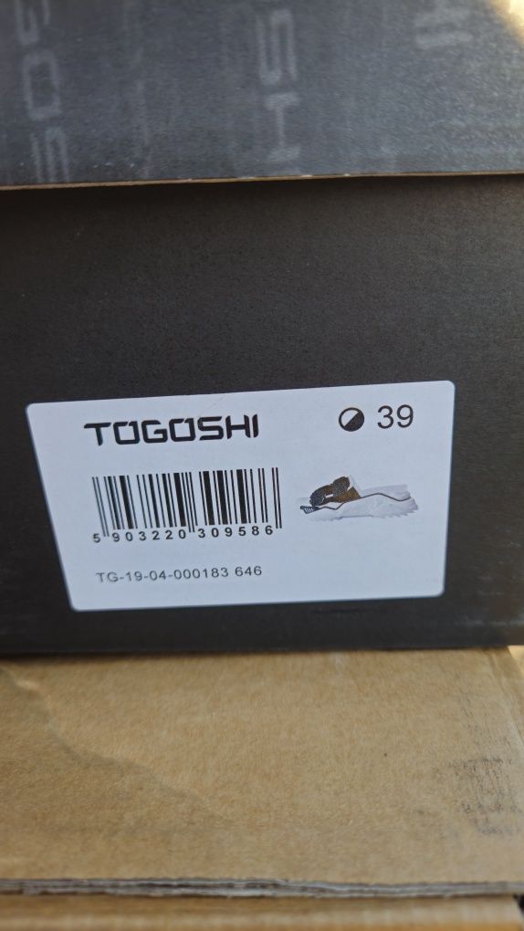 Klapki laczki togoshi roz 39