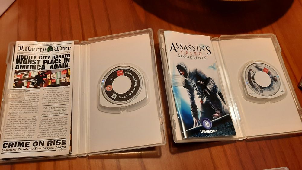 Jogos para psp em caixa