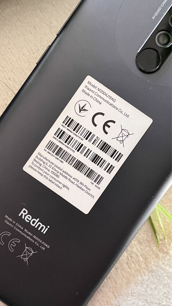 Smartphone XIAOMI Redmi 9 cinzento