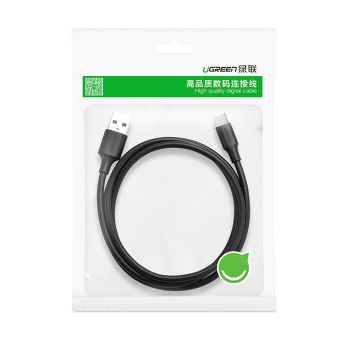 Ugreen kabel przewód USB - USB Typ C Quick Charge 3.0 3A 0,25m czarny