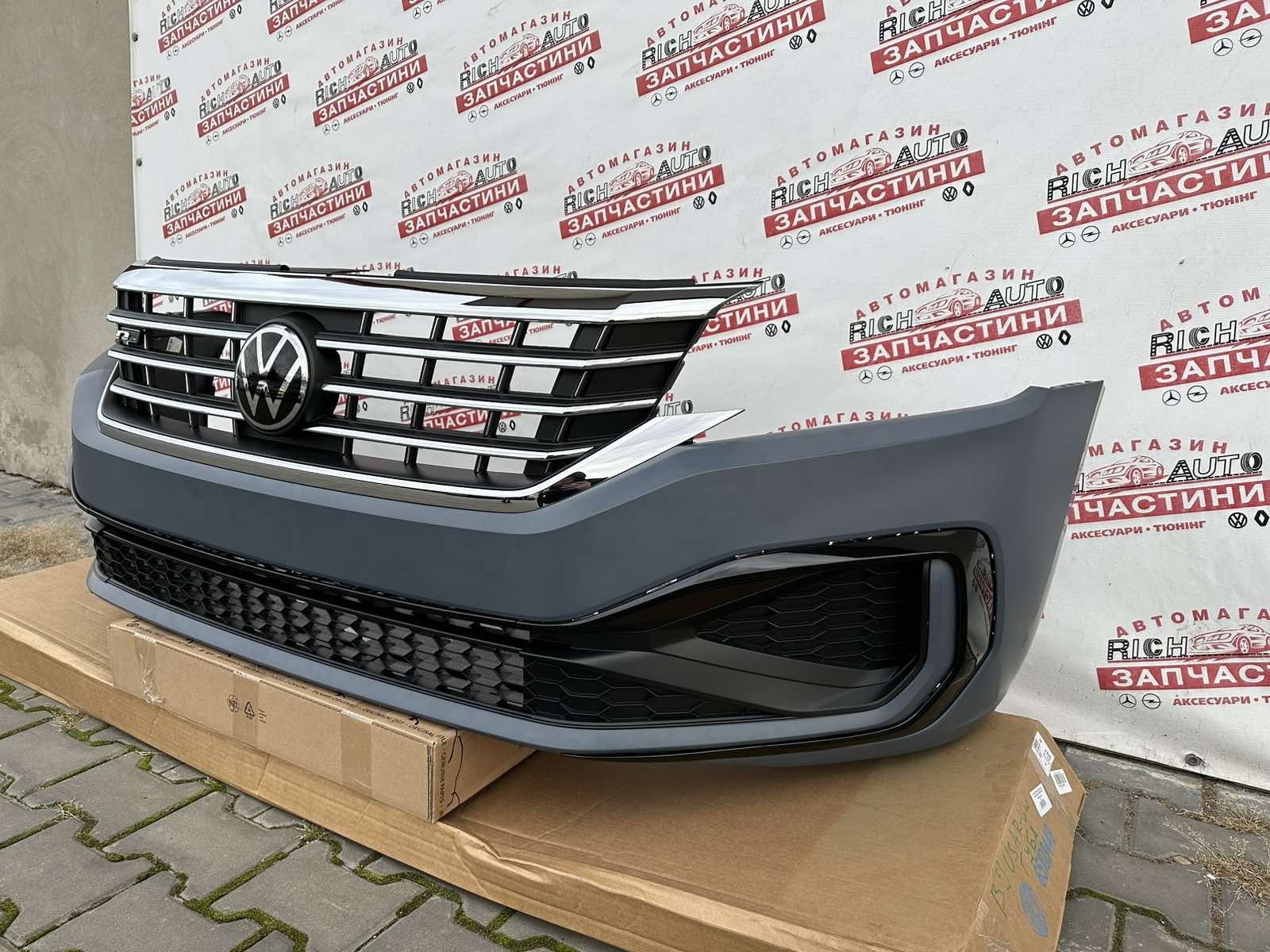 Бампер VW Passat B9 USA R-Line