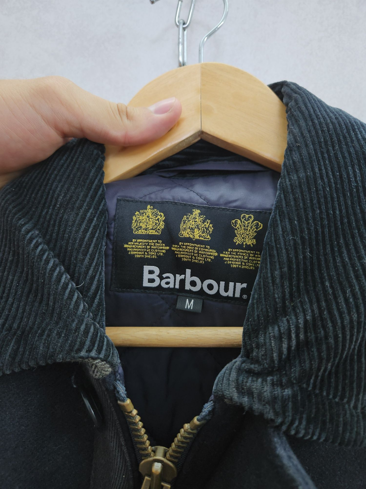 Шерстянная куртка пальто Barbour Chingle Jacket