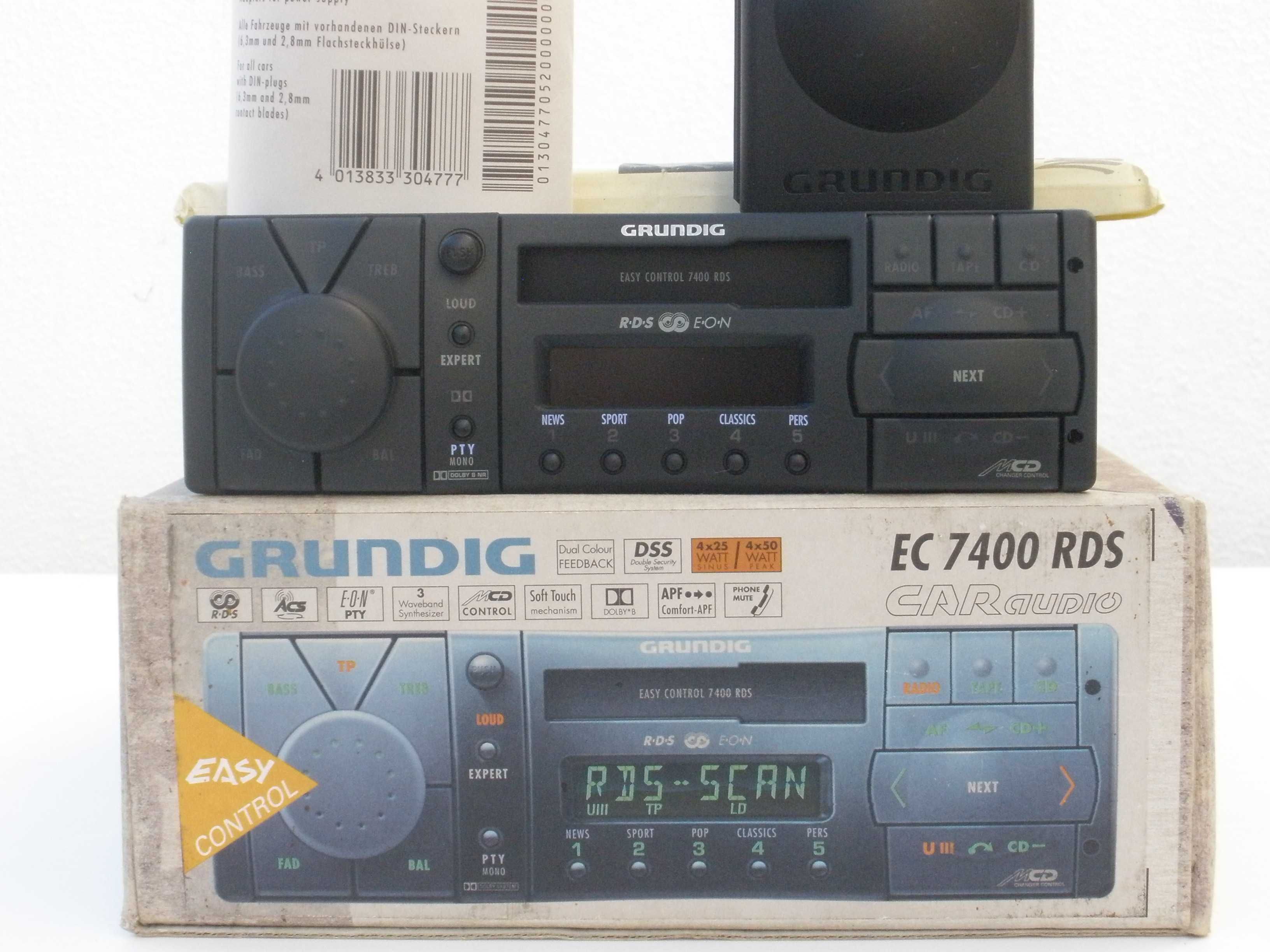 Autorradio Cassetes GRUNDIG EC7400 RDS.