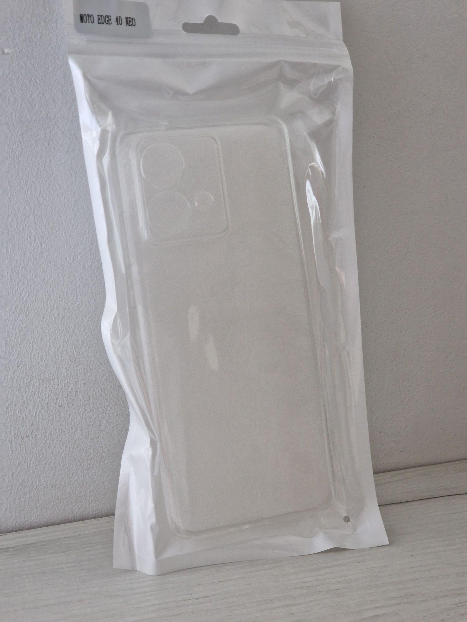 Ultra Clear 1mm Case do Motorola Edge 40 Neo Przezroczysty