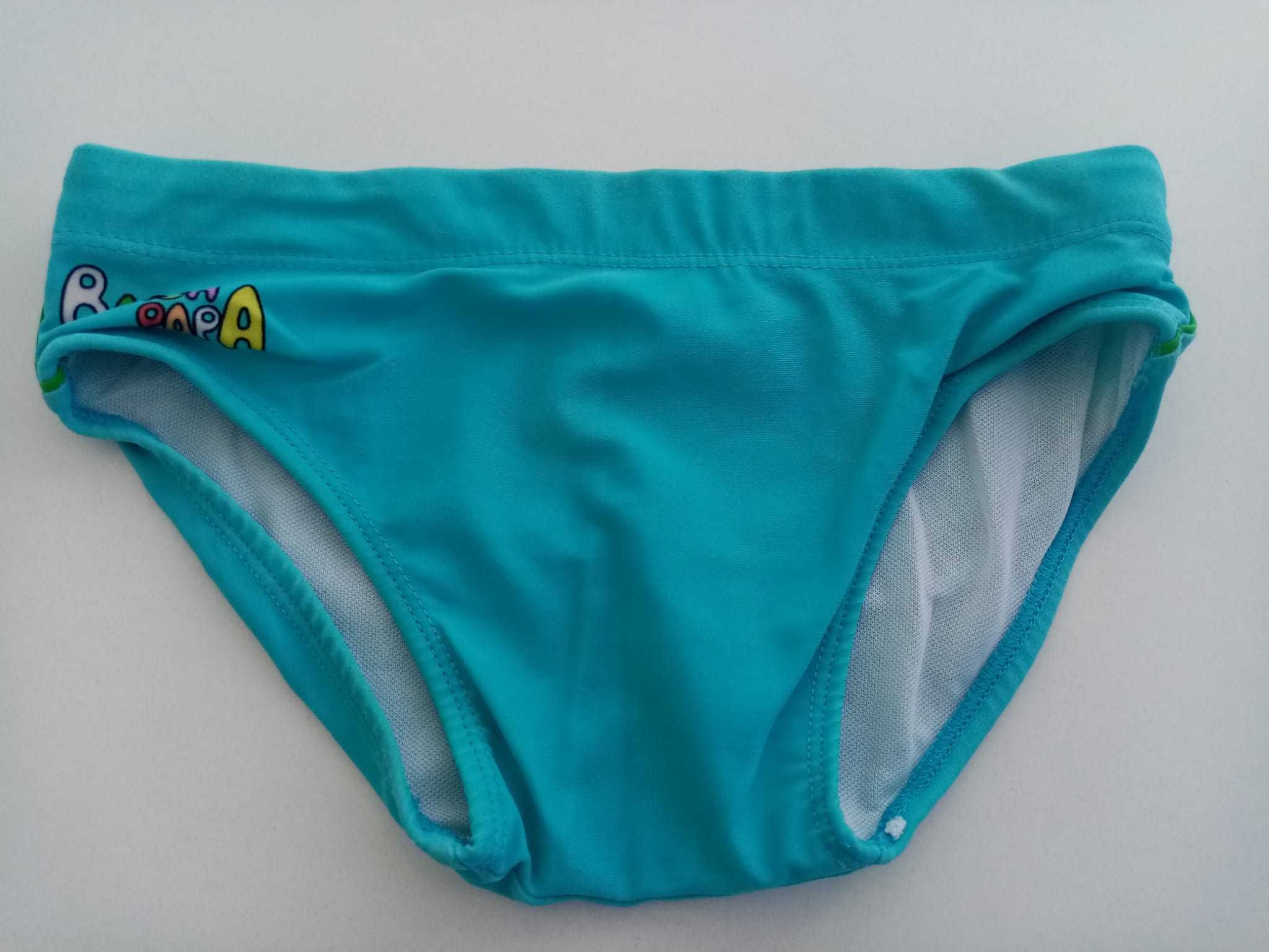 fato de banho cueca Barbapapa, da H&M, para 2 a 6 meses. só 1€!