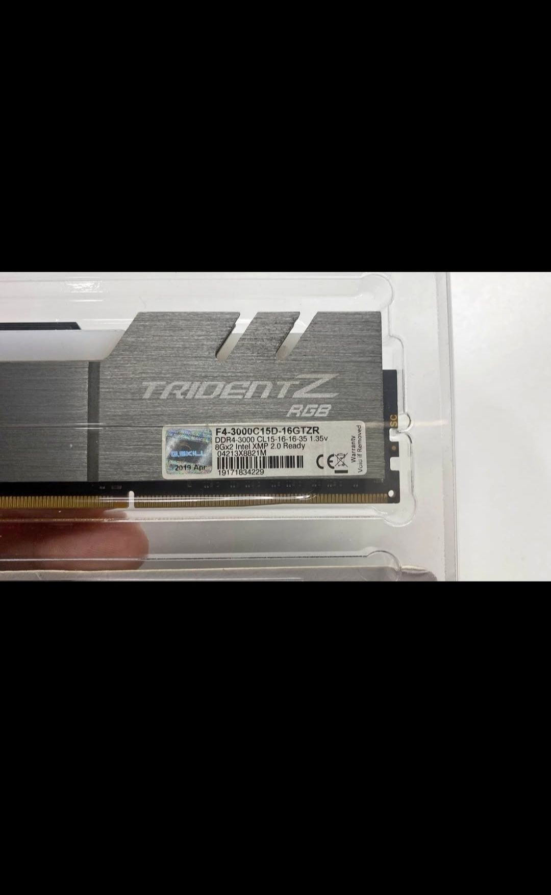 Ram ddr4 2x8GB 3000mhz
