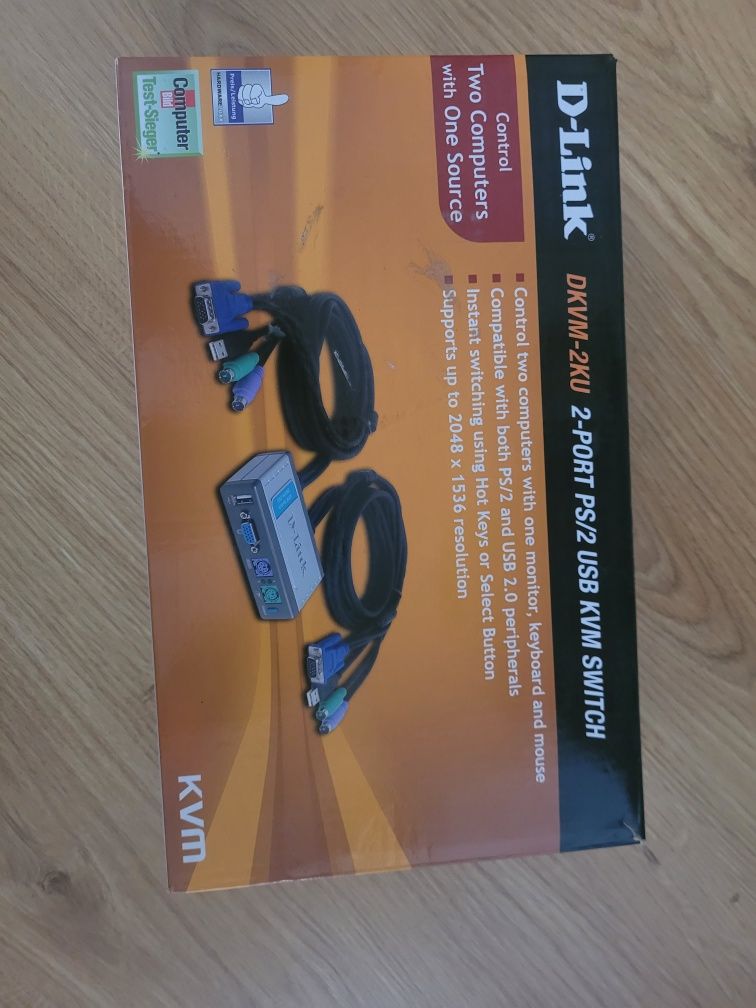 D-link ps/2 usb kvm switch DKVM-2KU