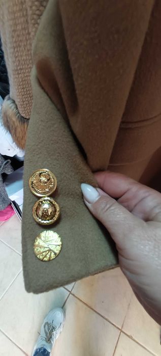 Casaco camel  tamanho 44 ou xl