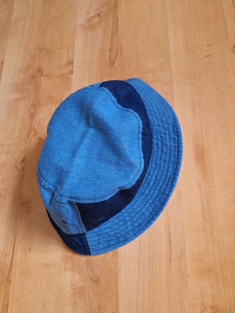 Nowy jeansowy kapelusz bawełna bucket unisex