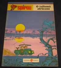 Livro BD Spirou 6 O Talismã Africano Pública 1982