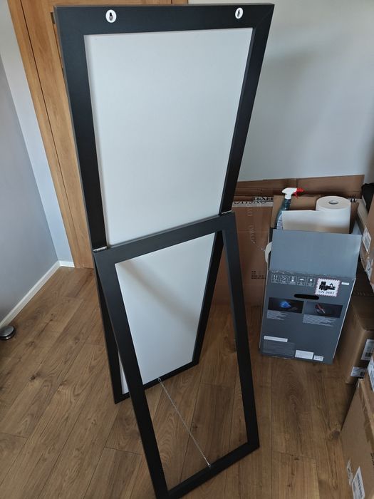 Lustro 170x50 Czarne