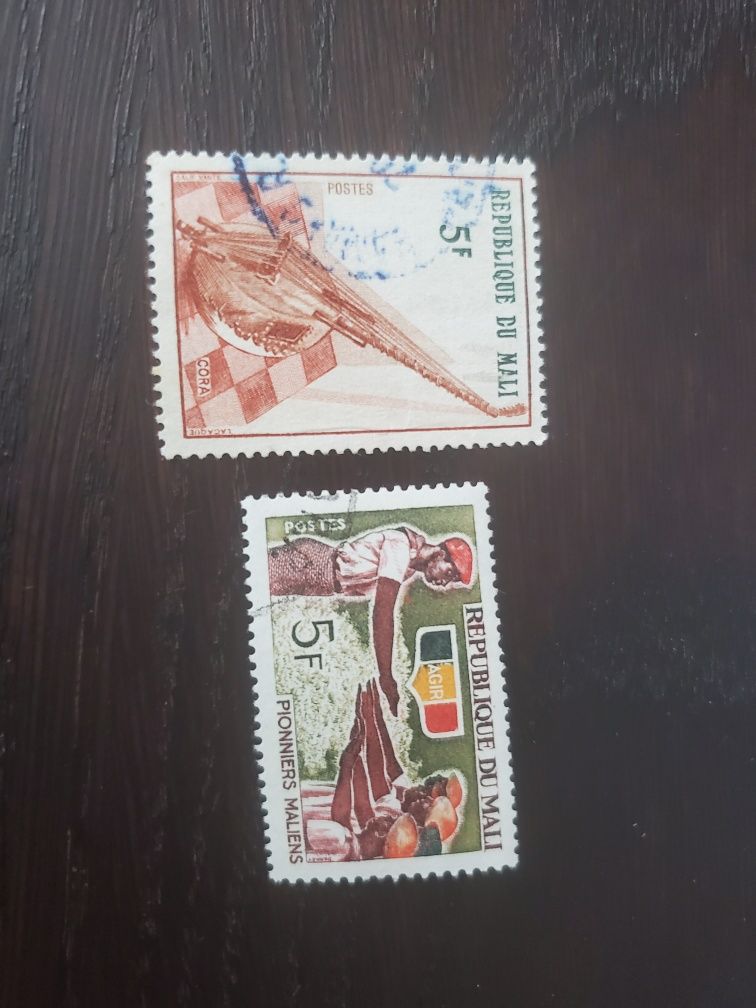 République du Mali zestaw 2 znaczków