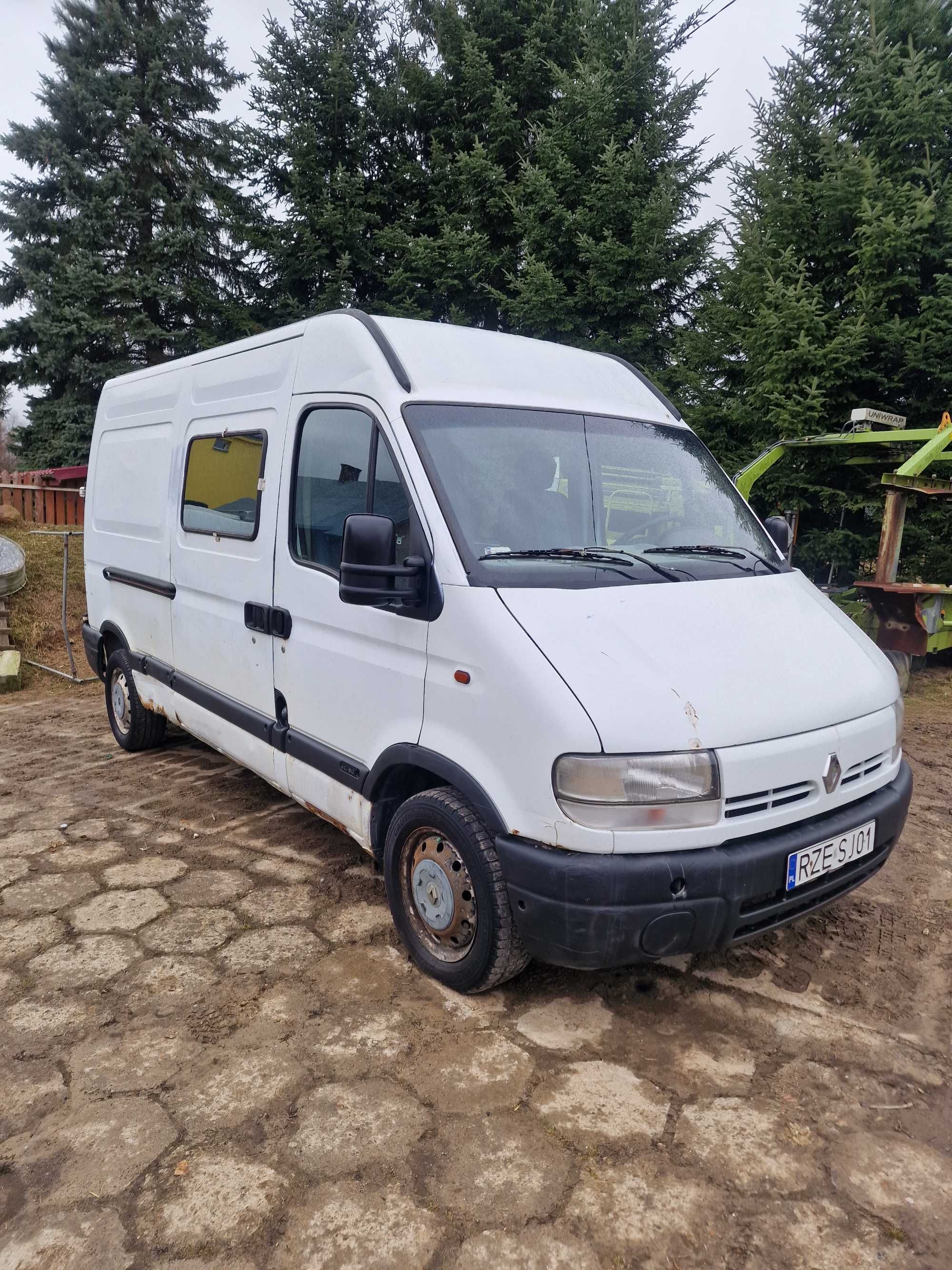 Renault Master blaszak sprzedam, podwyższony długość skrzyni 3m