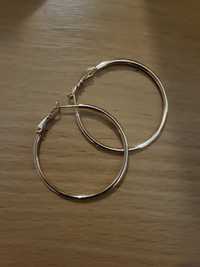Серьги кольца из медицинского золота