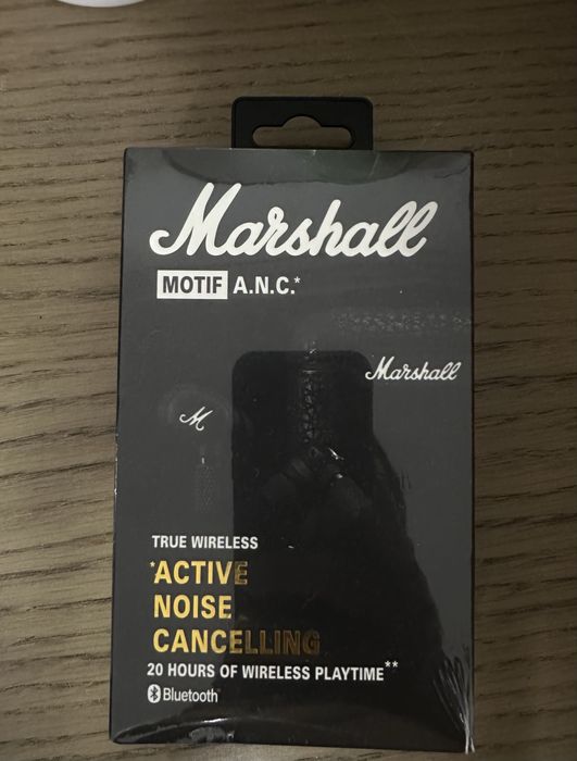 Fones Marshall Motif ANC - selados