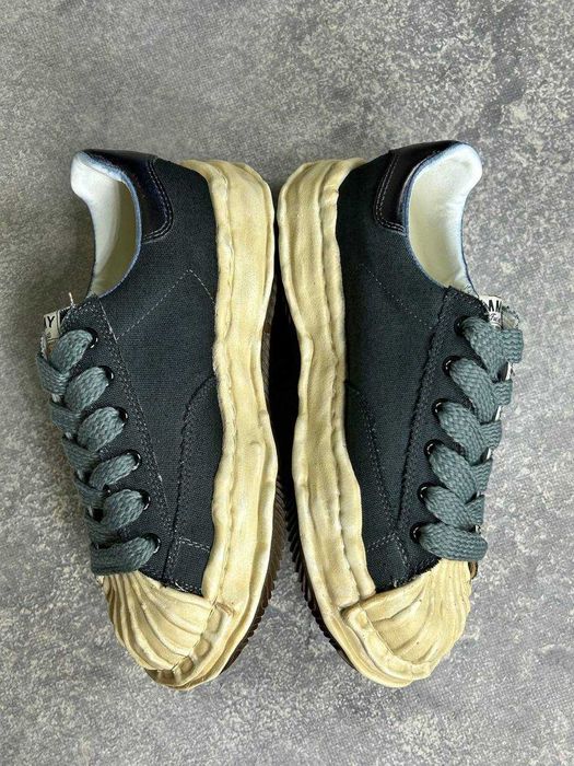 Кеди MMY Blakey Maison Mihara Yasuhiro сині сірі кеды синие кроссовки