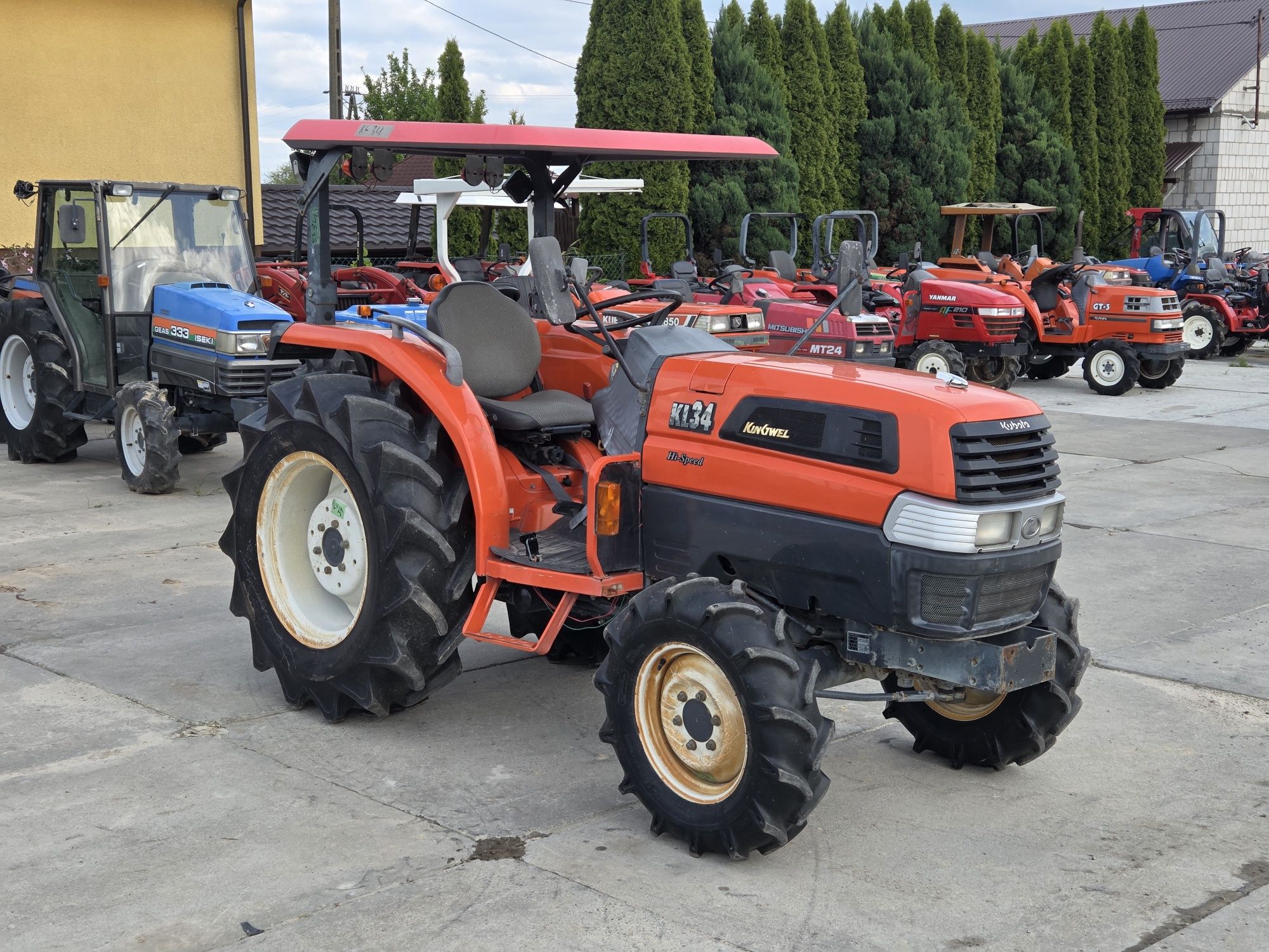 Traktorek japoński Kubota KL34 Hi- Speed 34KM szybką skrzynia