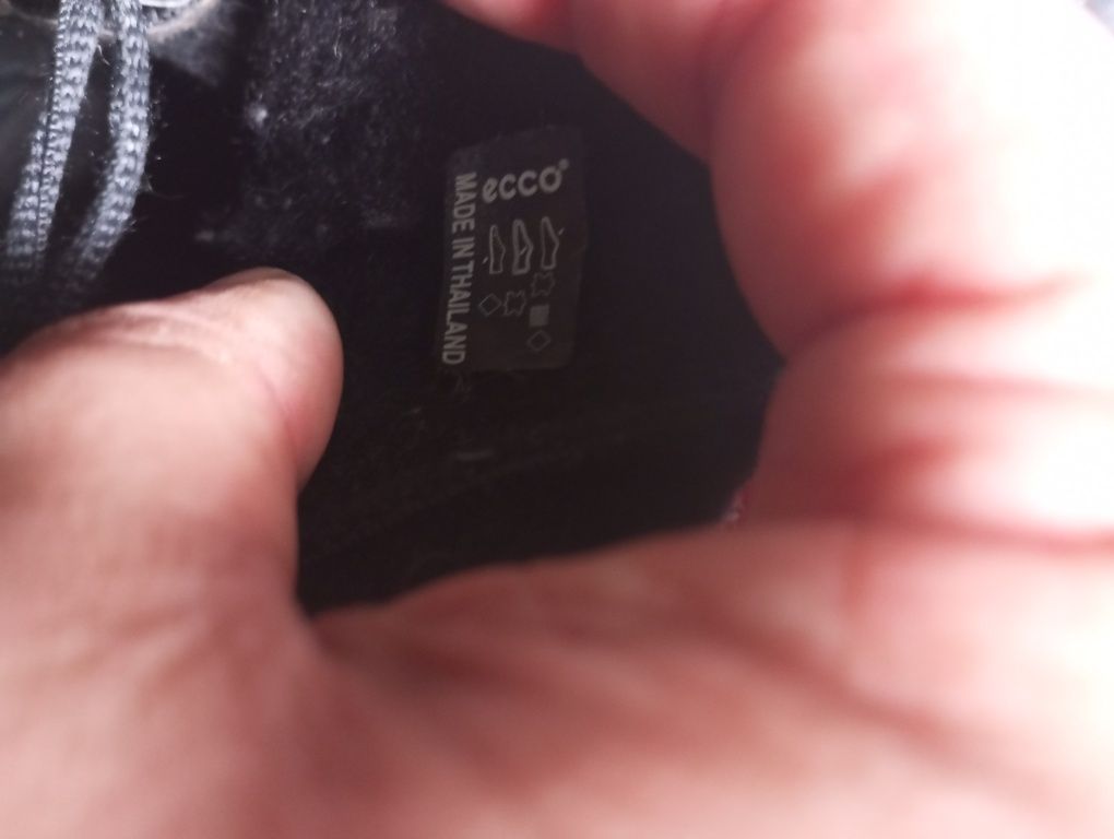 Ботинки мужские трекинговые кожаные ECCO Gore-tex р42 27см оригинал