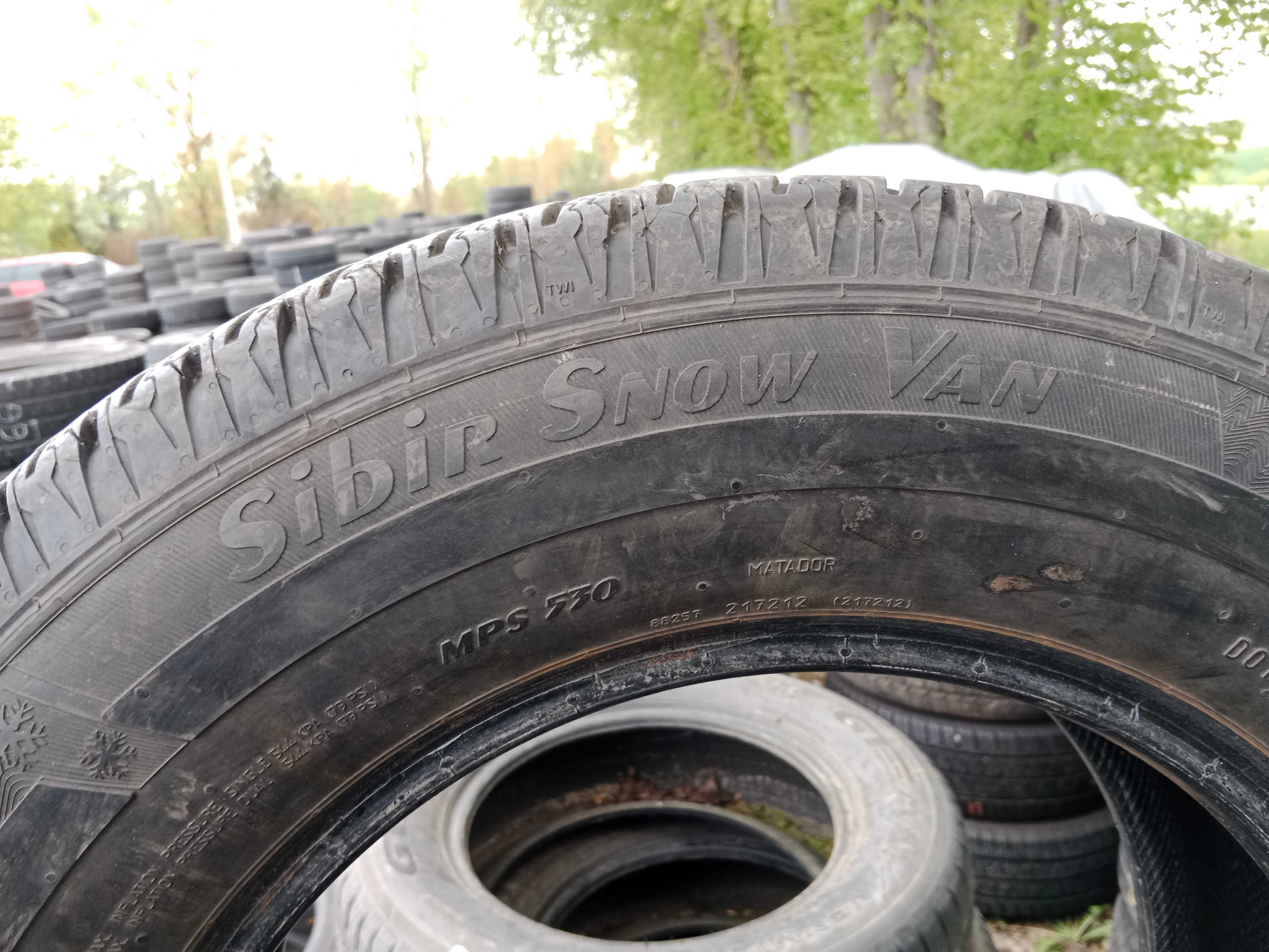 Opona używana 235/65R16C Matador Sibir Snow Van MPS 530 1szt.