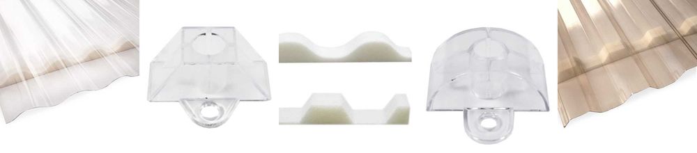 płyta trapezowa z poliwęglanu litego UV 5 lat gwarancji  Białystok