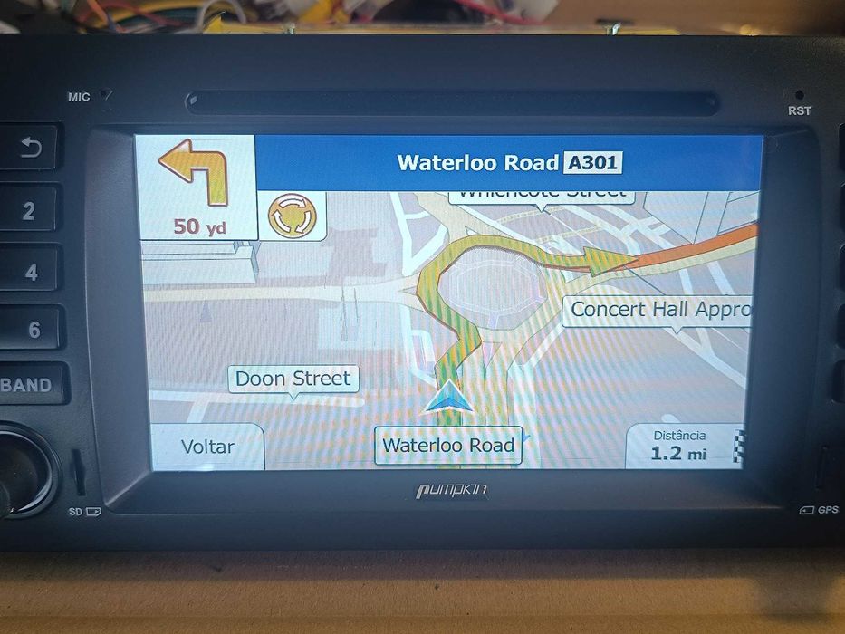 Auto radio para BMW Pumpkin