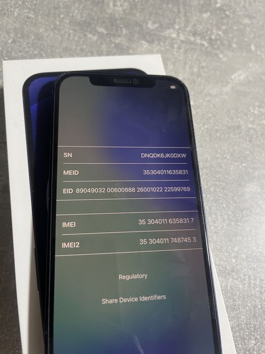 iPhone 12 , 128 gb, 75% акб