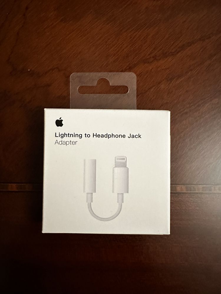 Lightning to Headphone Jack Adapter Apple przejściówka oryginał