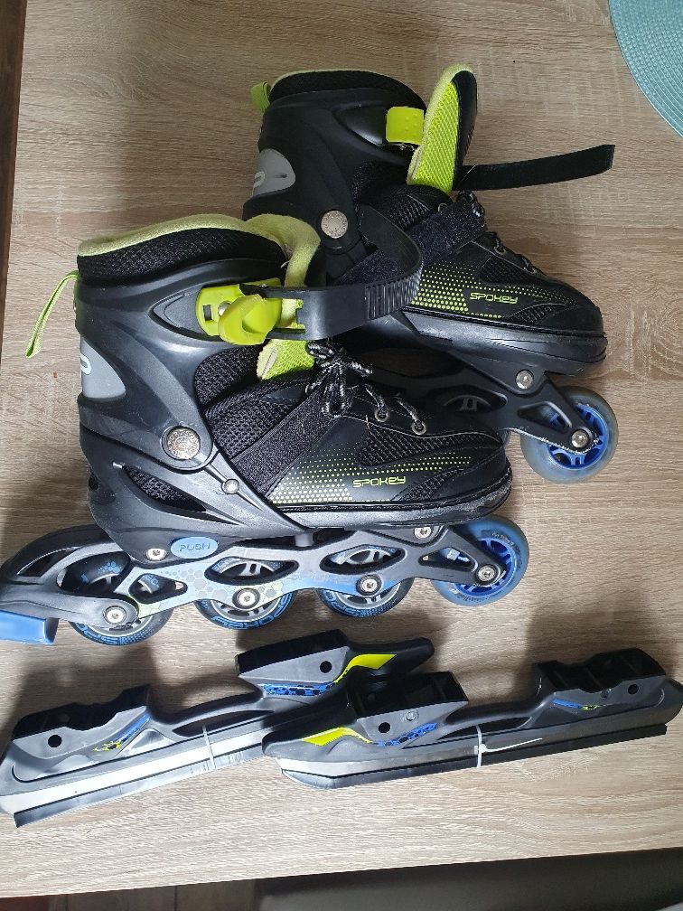 Rolki Spokey dla dzieci dziecka 4w1 rozmiar M 34-37