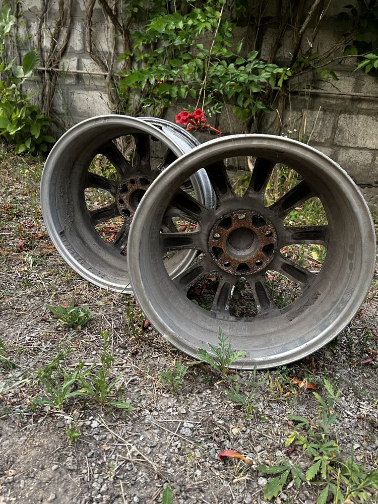Вживані два диска 5*112 R16 Platin wheels з датчиками тиску