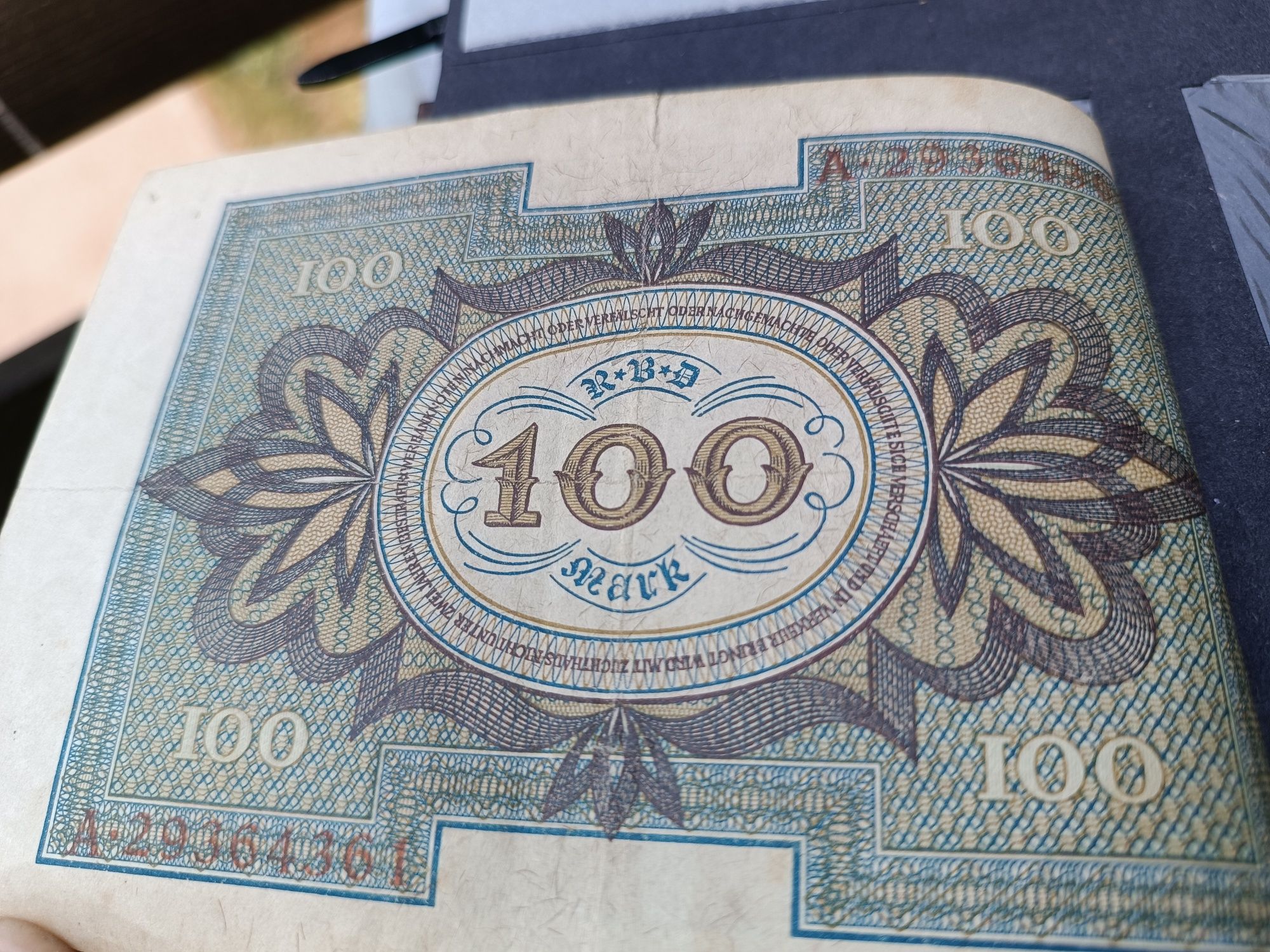 Stary banknot z 1920r