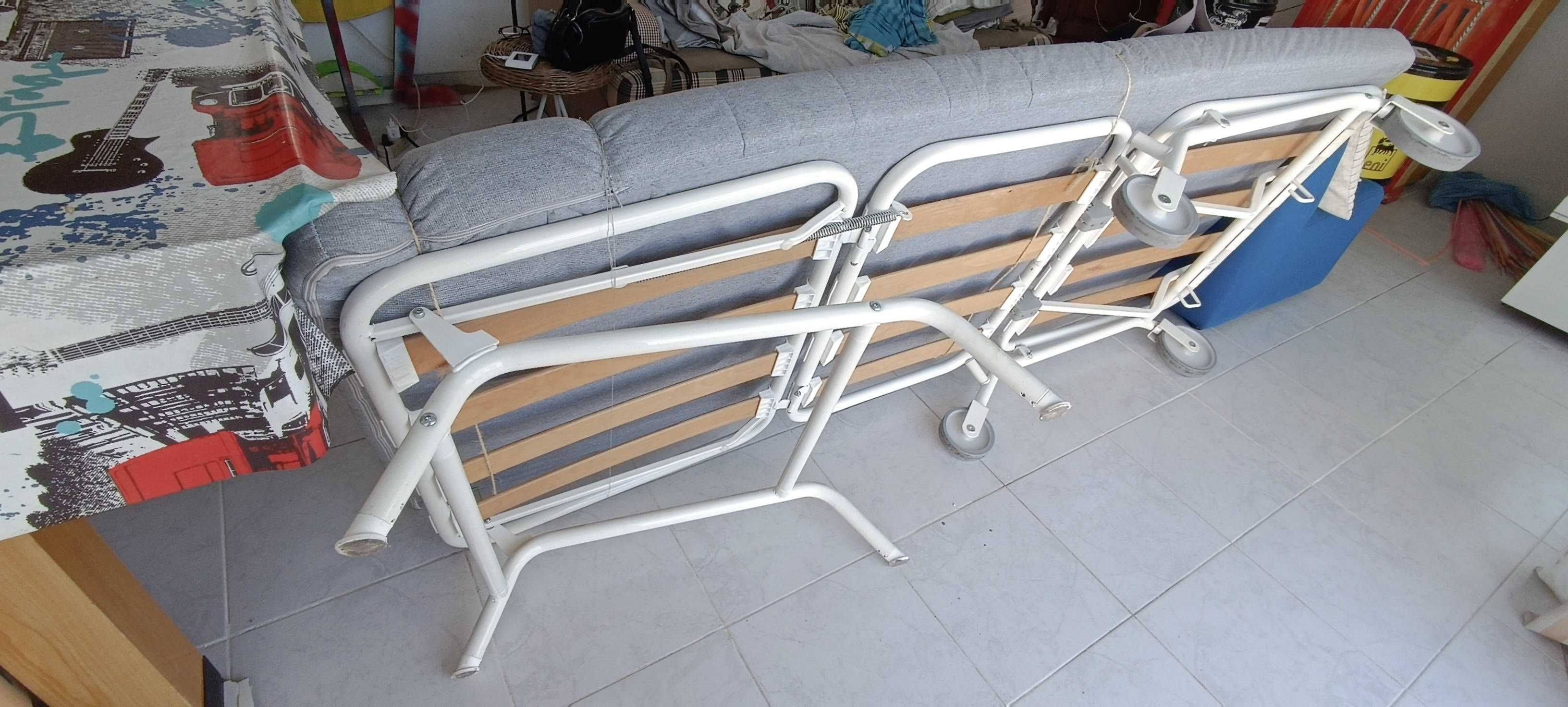 estrutura cadeira cama Ikea nova