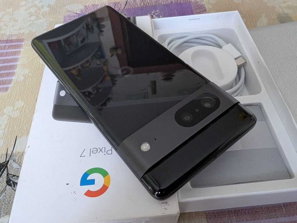 Google Pixel 7 Obsidian 8-128Gb/Neverlock/NFC/Без Вигорання/152 цикл.