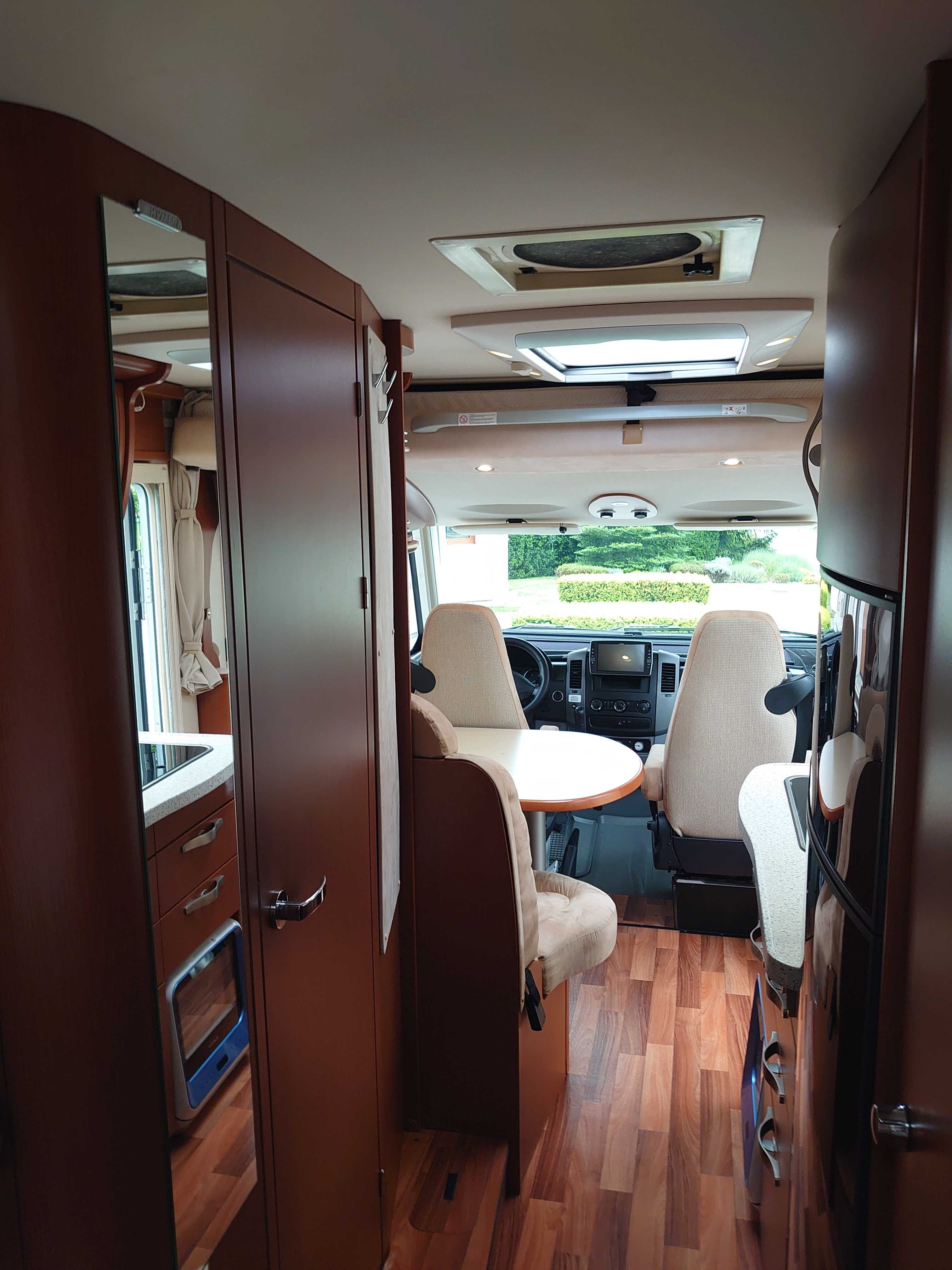 Hymer MB Sprinter Automat 3.0 V6 Integra, Goldshmitt podpory hydr 2014